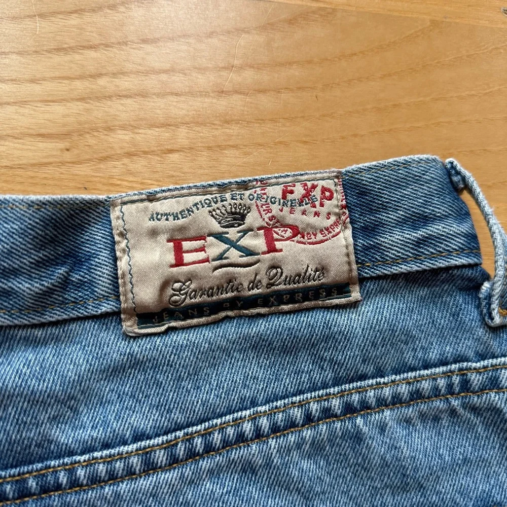 Vintage express jean shorts